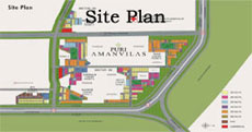site map of puri luxuria floors